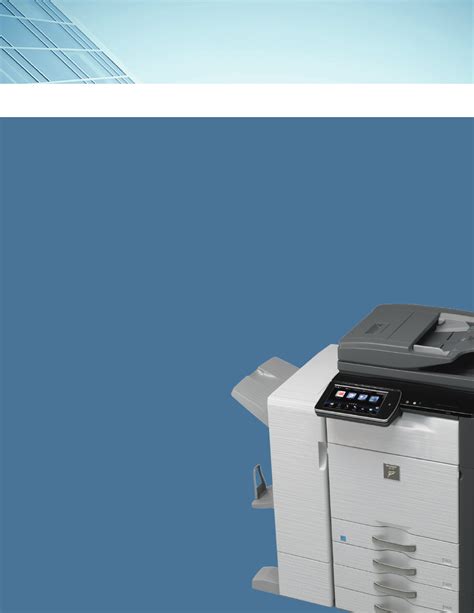 It can produce reports in both monochrome and color print content. Sharp MX-5140N Brochure | Page 2 - Free PDF Download (8 Pages)
