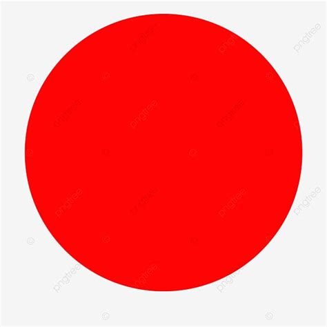 Solid Color Clipart Transparent Background Red Solid Color Round