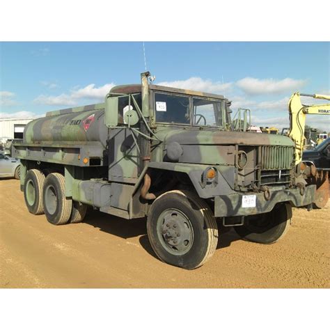 1985 American General Military 6x6 Fuel Truck Jm Wood Auction