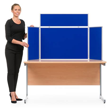 3 Panel Table Top Display Boards Exhibition And Presentation Stands