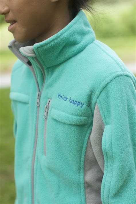 Boys Fleece Jacket Teal Chemo Cozy