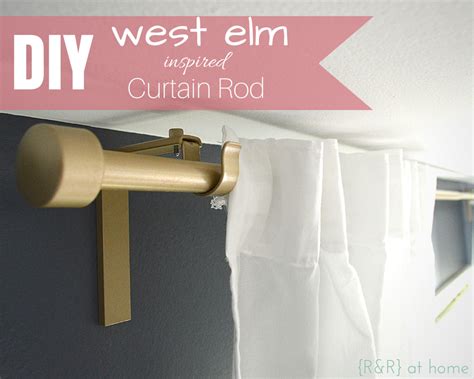 Ikea vidga single track set for wall white 992.600.89. {R&R} at home: DIY West Elm Inspired Curtain Rod - Ikea ...