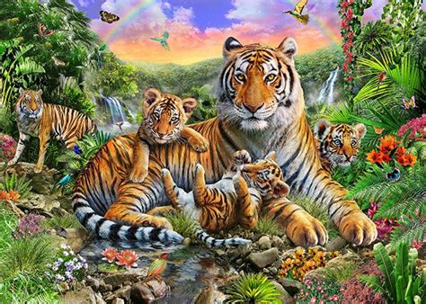 Tiger Pictures Wall Art Pictures Painting Kits Diy Painting Image