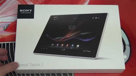 Sony Xperia Tablet Z Unboxing Youtube
