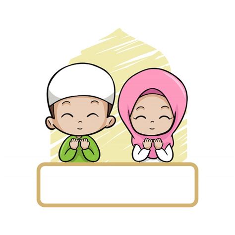 Gambar Kartun Berdoa Islam Kumpulan Doa Islami Gambar Islami 27