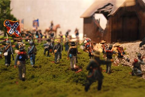 Civil War Diorama Men Of The Iron Brigade At The Wayne Co Flickr
