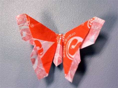 Halloween temptations = christmas decorations. candy wrapper butterfly | Paper: Starburst candy wrapper ...