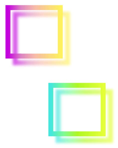 Frame Border Rainbow Gradient Sticker By Cerberus Chaos