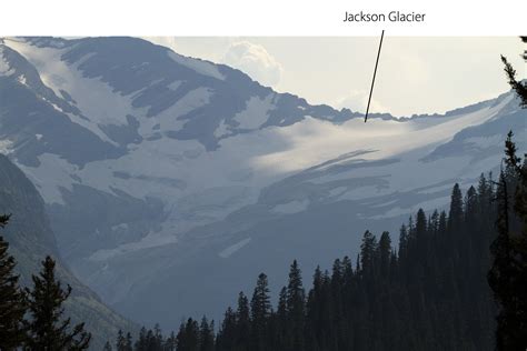 Glaciers Of Glacier National Park From Going To The Sun Road