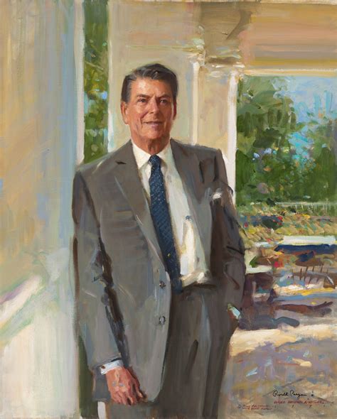 Ronald Reagan Americas Presidents National Portrait Gallery