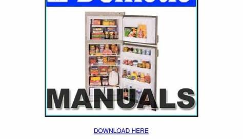 Dometic Refrigerator Rv Parts Manual 350 Serv by Buena Feinberg - Issuu