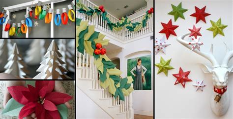You just can't beat to make: 16 Effortless Paper Christmas Decorations | The Paper Blog