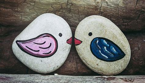 Pebble Stone Painting For Kids Rock Painting Ideas For Children