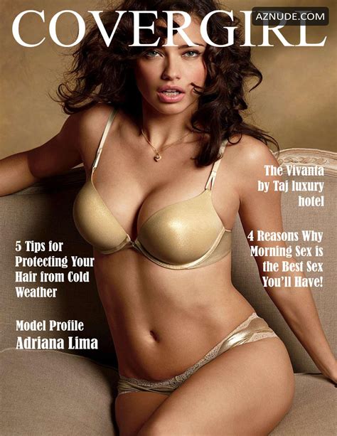 adriana lima sexy in covergirl magazine 2015 aznude