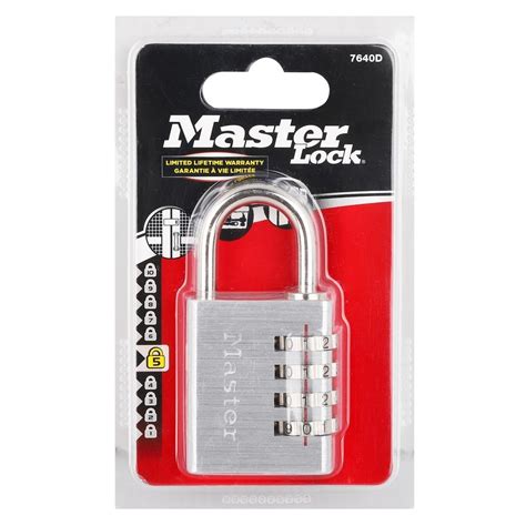 กุญแจรหัสคล้อง MASTER LOCK 7640EURD 40 MM