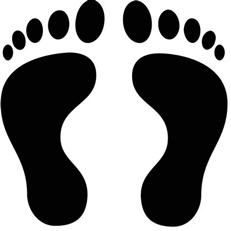 Footsteps Clipart Human Footprint Footsteps Human Footprint Transparent Free For Download On