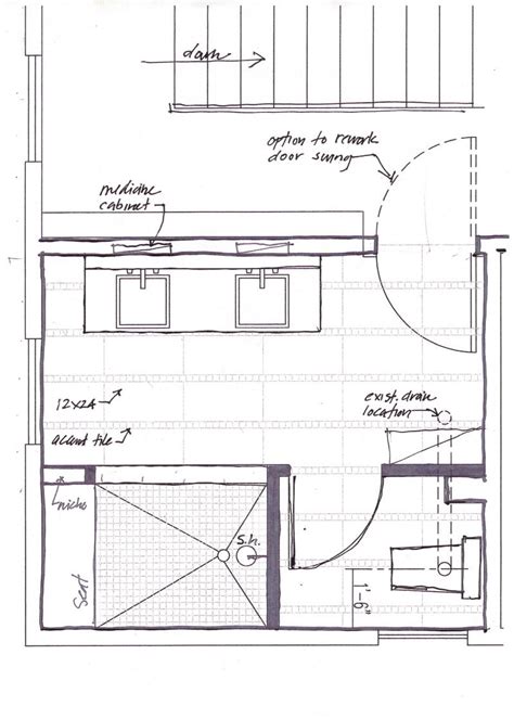 Layouts for master bedroom floor plans can vary significantly. How to Build a Mortar Bed Shower Drain | Bathroom