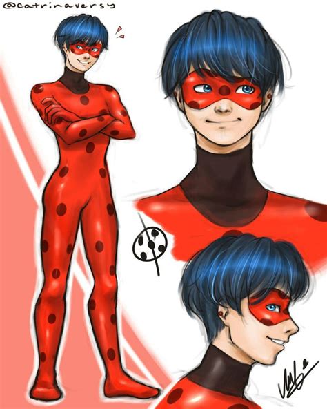 Genderbend Ladybug Komiks