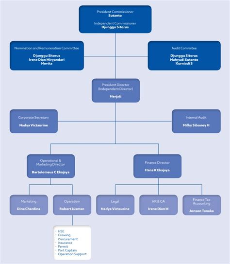 Contoh Struktur Organisasi Organizational Structure Pt Bumi Reverasite