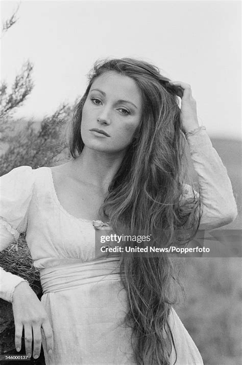 English Actress Jane Seymour Pictured In Character As Mary Yellan