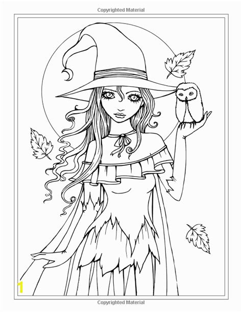 Cute Witches Coloring Pages Coloring Pages