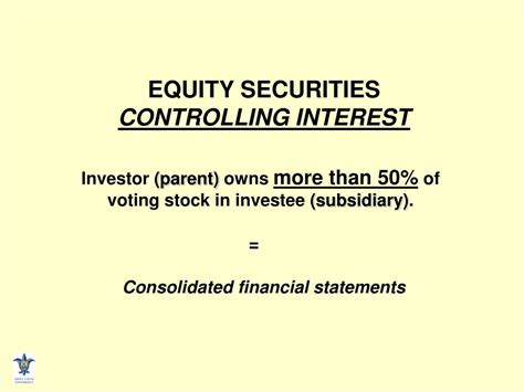 Investee company pays a dividend. PPT - Investments in Debt and Equity Securities PowerPoint ...