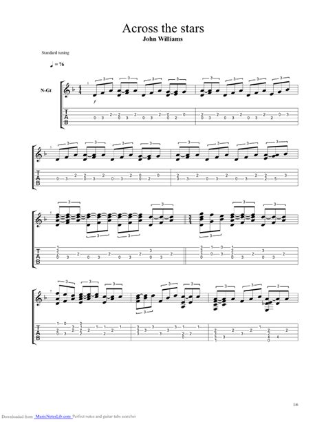 Patched Duel Of Fates Guitar Tab