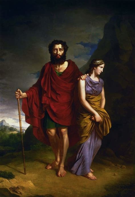 flyse oedipus and antigone antoni brodowski polish 1784 1832 1828oil on canvas