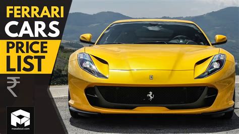 Fast, sexy, and highly exclusive, these italian supercars push the boundaries of performance and cause a stir wherever they go. Ferrari Cars Price List 2018 | Ferrari Ltd