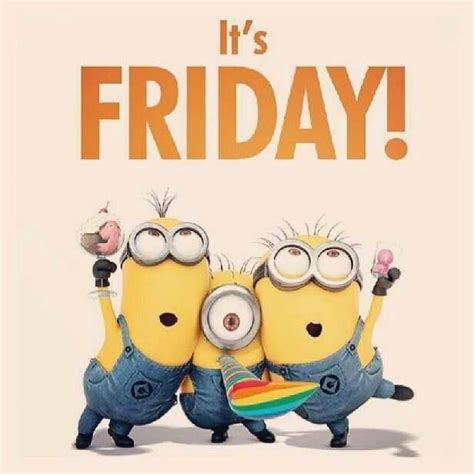 It S Friday Minions Minion Friday Minions Funny