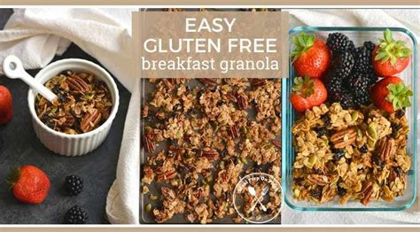 Easy Gluten Free Fall Breakfast Granola Powered By Ultimaterecipe