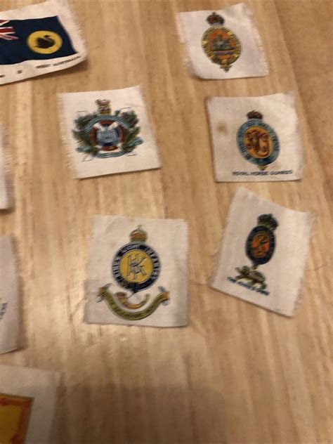 Cigarette Silks X 30 Flags Regiments Fusiliers Irish And More Ebay