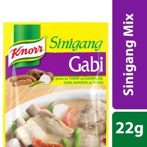Knorr Sinigang Na May Gabi G Csi Supermarket