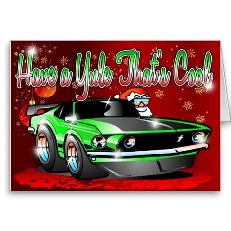 17 Best Images About Hot Rod Christmas Cards On Pinterest