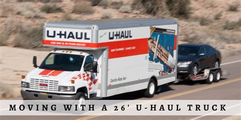 Truck And Trailers Sizes From U Haul Globalvica