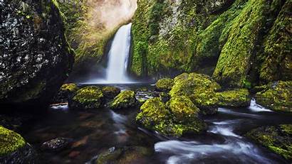 4k Waterfall Moss Wallpapers Ultra 2160 1440