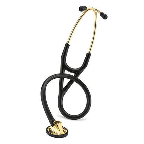 3m Littmann Master Cardiology Stethoscope Black With Brass Finish Chest