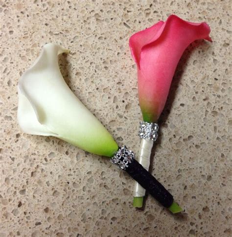 Items Similar To Sale Real Touch Calla Lilies Boutonnieres And Corsages