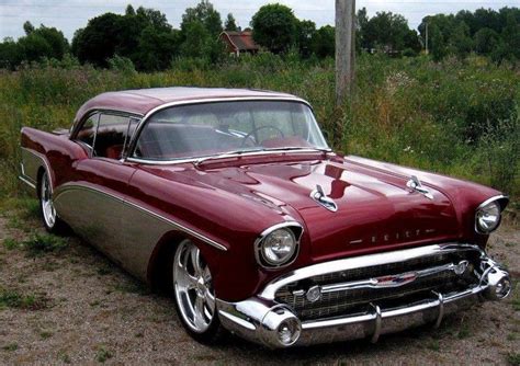57 Chevt And 56 Buick Planes Trains And Automobiles