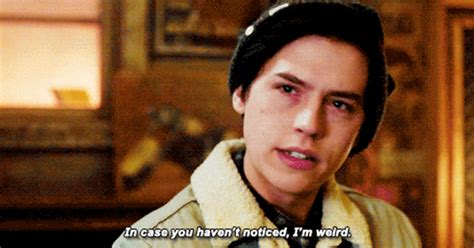 Cole Sprouse Weighs In On Jughead S I M A Weirdo Monologue From Riverdale Teen Vogue