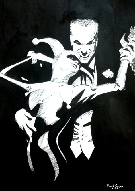 Harley Quinn And Joker By Pascalcrimson On Deviantart