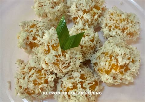 Resep Klepon Ubi Jalar Kuning 6 Langkah Yang Sederhana