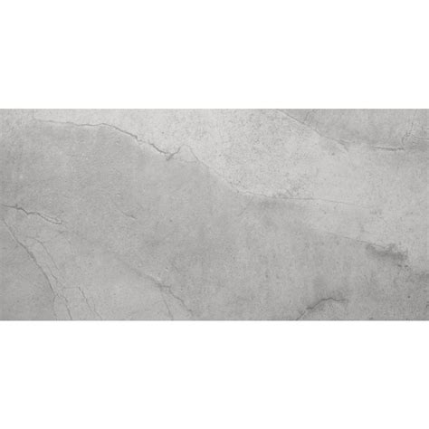 Shop Emser St Moritz 6 Pack Silver Porcelain Floor And Wall Tile