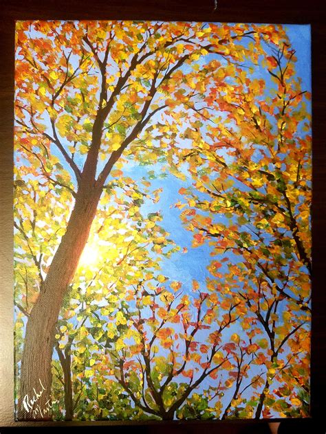 Autumn Paintings Trees