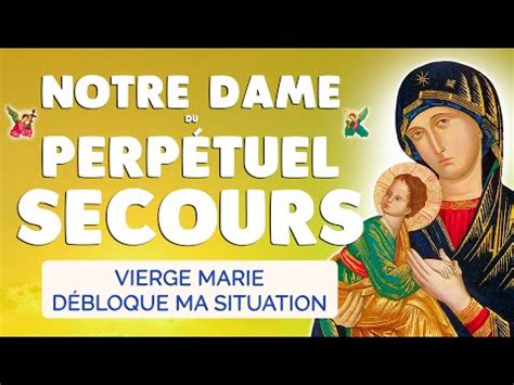Pri Re Notre Dame Du Perp Tuel Secours Avec Marie