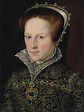 Madame de Pompadour (Mary I of England in an embroidered dress, after...)