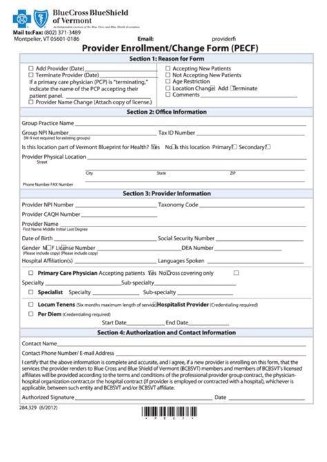 Healthy Blue Provider Enrollment Form Enrollment Form