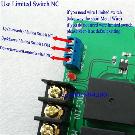 Dc 24v 40a 2ch Motor Remote Control Switch Motor Forwards Reverse Up