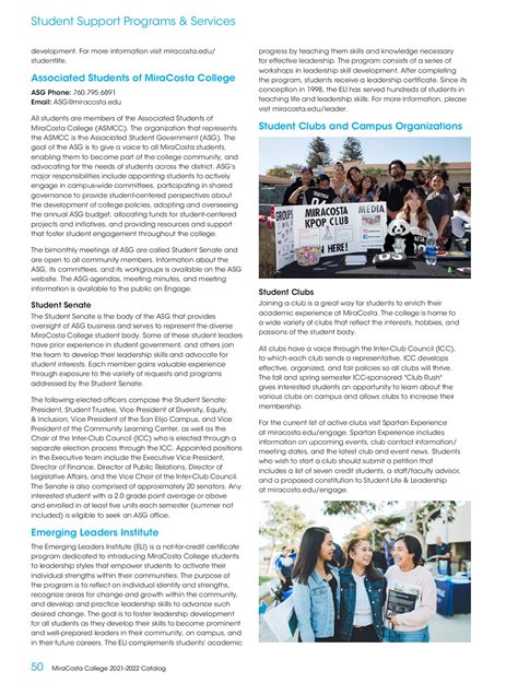 Miracosta College 2021 2022 Catalog Miracosta College Page 50 Flip Pdf Online Pubhtml5