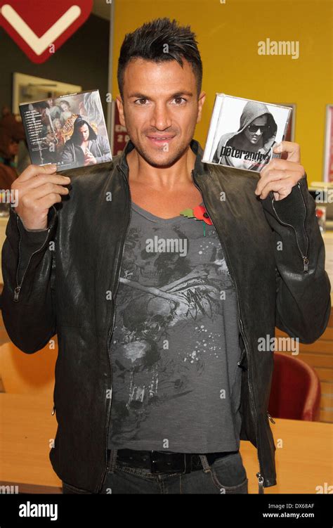 Peter Andre Meets Fans And Signs Copies Of His New Album Angels
